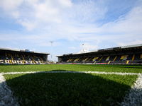 General view inside Meadow Lane, home to Notts County, during the Sky Bet League 2 match between Notts County and Gillingham at Meadow Lane...