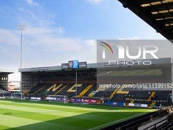 General view inside Meadow Lane, home to Notts County, during the Sky Bet League 2 match between Notts County and Gillingham at Meadow Lane...