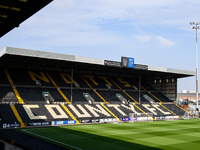 General view inside Meadow Lane, home to Notts County, during the Sky Bet League 2 match between Notts County and Gillingham at Meadow Lane...