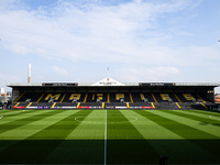 General view inside Meadow Lane, home to Notts County, during the Sky Bet League 2 match between Notts County and Gillingham at Meadow Lane...