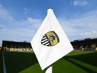 General view of the corner flag inside Meadow Lane, home to Notts County, during the Sky Bet League 2 match between Notts County and Gilling...