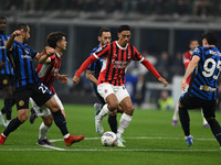 Tijjani Reijnders of AC Milan during the Italian Serie A football match between Inter FC and AC Milan in Milan, Italy, on September 22, 2024...