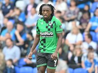 Promise Omochere (Bristol Rovers) looks on during the Sky Bet League 1 match between Peterborough and Bristol Rovers at London Road in Peter...