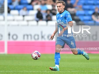 Archie Collins (4 Peterborough United) controls the ball during the Sky Bet League 1 match between Peterborough and Bristol Rovers at London...