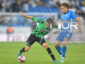 Kor Shaw (37 Bristol Rovers) is challenged by Archie Collins (4 Peterborough United) during the Sky Bet League 1 match between Peterborough...