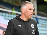 Manager Darren Ferguson of Peterborough United during the Sky Bet League 1 match between Peterborough and Bristol Rovers at London Road in P...