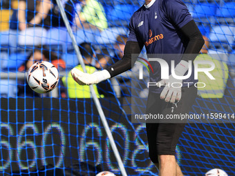 Mathew Hudson of Oldham Athletic Association Football Club during the Vanarama National League match between Oldham Athletic and Yeovil Town...