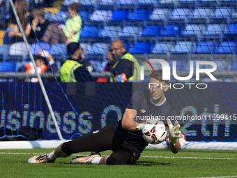 Scott Moloney of Oldham Athletic Association Football Club during the Vanarama National League match between Oldham Athletic and Yeovil Town...