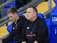 Micky Mellon (Team Manager) of Oldham Athletic Association Football Club during the Vanarama National League match between Oldham Athletic a...