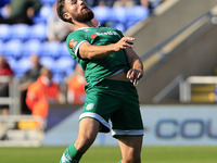 Aaron Jarvis of Yeovil Town Football Club during the Vanarama National League match between Oldham Athletic and Yeovil Town at Boundary Park...