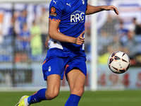 Mark Kitching of Oldham Athletic Association Football Club during the Vanarama National League match between Oldham Athletic and Yeovil Town...