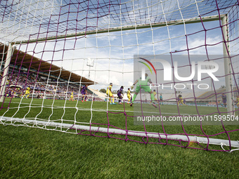 Ivan Provedel of SS Lazio during the Italian Serie A football match between ACF Fiorentina and SS Lazio in Florence, Italy, on September 22,...