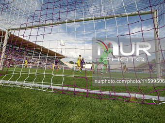 Ivan Provedel of SS Lazio during the Italian Serie A football match between ACF Fiorentina and SS Lazio in Florence, Italy, on September 22,...