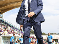 Raffaele Palladino during the Italian Serie A football match between ACF Fiorentina and SS Lazio in Florence, Italy, on September 22, 2024,...