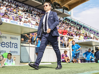 The manager of ACF Fiorentina during the Italian Serie A football match between ACF Fiorentina and SS Lazio in Florence, Italy, on September...