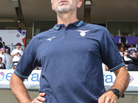 Marco Baroni participates in the Italian Serie A football match between ACF Fiorentina and SS Lazio in Florence, Italy, on September 22, 202...