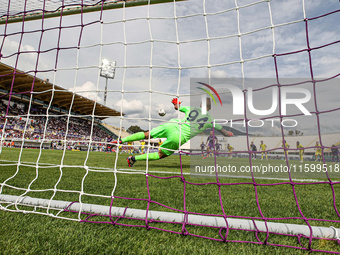 Ivan Provedel of SS Lazio during the Italian Serie A football match between ACF Fiorentina and SS Lazio in Florence, Italy, on September 22,...