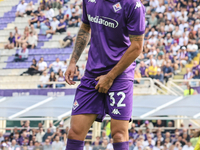 Danilo Cataldi of ACF Fiorentina during the Italian Serie A football match between ACF Fiorentina and SS Lazio in Florence, Italy, on Septem...