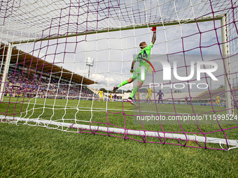 Ivan Provedel of SS Lazio during the Italian Serie A football match between ACF Fiorentina and SS Lazio in Florence, Italy, on September 22,...