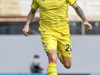 Manuel Lazzari of SS Lazio controls the ball during the Italian Serie A football match between ACF Fiorentina and SS Lazio in Florence, Ital...