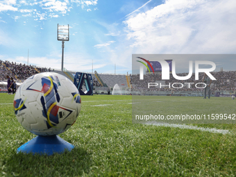 A general view inside the Artemio Franchi stadium during the Italian Serie A football match between ACF Fiorentina and SS Lazio in Florence,...