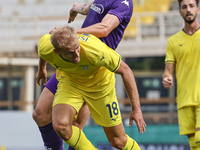 Gustav Isaksen of SS Lazio during the Italian Serie A football match between ACF Fiorentina and SS Lazio in Florence, Italy, on September 22...