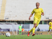 Gustav Isaksen of SS Lazio during the Italian Serie A football match between ACF Fiorentina and SS Lazio in Florence, Italy, on September 22...