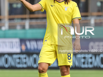 Matteo Guendouzi of SS Lazio during the Italian Serie A football match between ACF Fiorentina and SS Lazio in Florence, Italy, on September...