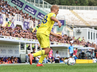 Gustav Isaksen of SS Lazio during the Italian Serie A football match between ACF Fiorentina and SS Lazio in Florence, Italy, on September 22...