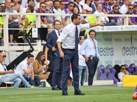 Head Coach Raffaele Palladino of ACF Fiorentina during the Italian Serie A football match between ACF Fiorentina and SS Lazio in Florence, I...