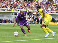 Domilson Cordeiro Dos Santos Dodo of ACF Fiorentina during the Italian Serie A football match between ACF Fiorentina and SS Lazio in Florenc...