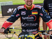 Lukas Fienhage (125) of Germany during the FIM Long Track World Championship Final 5 at the Speed Centre Roden in Roden, Netherlands, on Sep...