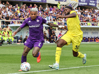 Domilson Cordeiro Dos Santos Dodo of ACF Fiorentina during the Italian Serie A football match between ACF Fiorentina and SS Lazio in Florenc...