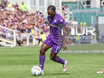 Matteo Guendouzi of SS Lazio during the Italian Serie A football match between ACF Fiorentina and SS Lazio in Florence, Italy, on September...