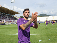 Danilo Cataldi of ACF Fiorentina during the Italian Serie A football match between ACF Fiorentina and SS Lazio in Florence, Italy, on Septem...