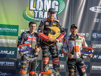 Roden Top 3: (L to R) Zach Wajtknecht (109) of Great Britain (2nd), Lukas Fienhage (125) of Germany (Winner), Martin Smolinski (84) of Germa...