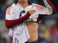 Paulo Dybala of A.S. Roma during the 5th day of the Serie A Championship between A.S. Roma and Udinese Calcio at the Olympic Stadium in Rome...