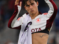 Paulo Dybala of A.S. Roma during the 5th day of the Serie A Championship between A.S. Roma and Udinese Calcio at the Olympic Stadium in Rome...