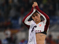 Paulo Dybala of A.S. Roma during the 5th day of the Serie A Championship between A.S. Roma and Udinese Calcio at the Olympic Stadium in Rome...