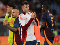 Stephan El Shaarawy of A.S. Roma during the 5th day of the Serie A Championship between A.S. Roma and Udinese Calcio at the Olympic Stadium...