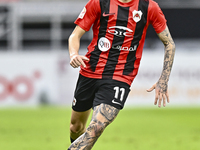 Gabriel Pereira (#11) of Al Rayyan SC plays in the Ooredoo Qatar Stars League 24/25 match between Al Rayyan SC and Al Wakrah SC at Ahmad Bin...