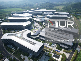 A view of the Nanhu Future Science Park (Hupan Laboratory Park) in the west of Hangzhou, China, on September 23, 2024. (