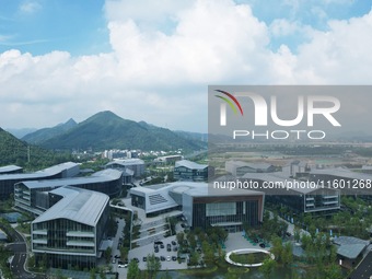 A view of the Nanhu Future Science Park (Hupan Laboratory Park) in the west of Hangzhou, China, on September 23, 2024. (