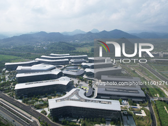 A view of the Nanhu Future Science Park (Hupan Laboratory Park) in the west of Hangzhou, China, on September 23, 2024. (