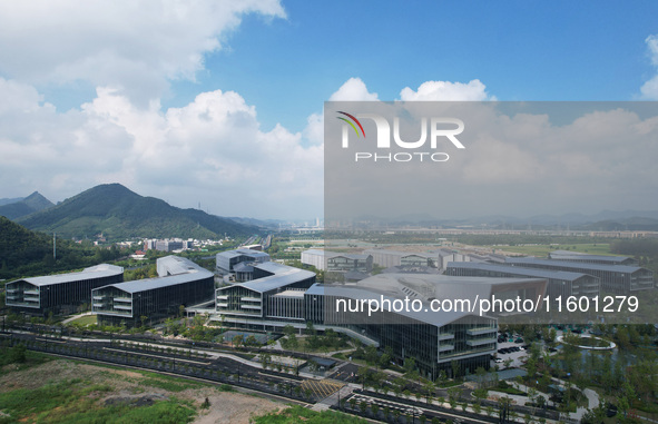 A view of the Nanhu Future Science Park (Hupan Laboratory Park) in the west of Hangzhou, China, on September 23, 2024. 