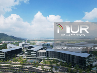 A view of the Nanhu Future Science Park (Hupan Laboratory Park) in the west of Hangzhou, China, on September 23, 2024. (