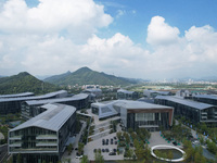 A view of the Nanhu Future Science Park (Hupan Laboratory Park) in the west of Hangzhou, China, on September 23, 2024. (