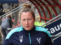 Laura Kaminski, manager of Crystal Palace Women, during the Barclays FA Women's Super League soccer match between Tottenham Hotspur Women an...