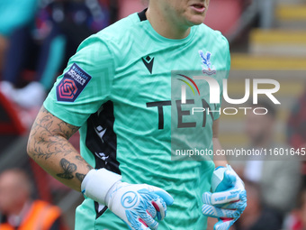 Shae Yanez of Crystal Palace Women is in action during the Barclays FA Women's Super League soccer match between Tottenham Hotspur Women and...