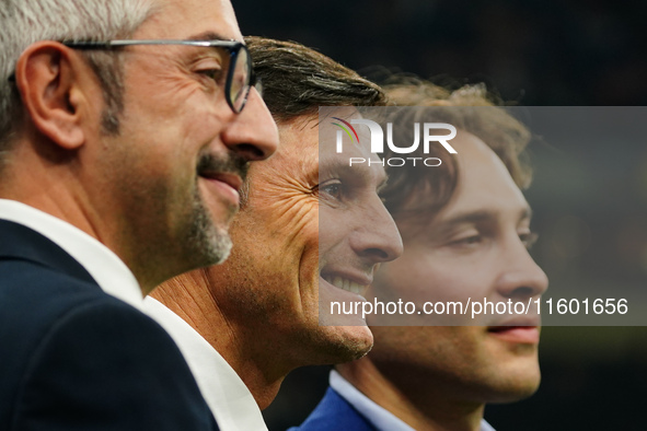 Javier Zanetti (FC Inter) during the Italian championship Serie A football match between FC Internazionale and AC Milan in Milan, Italy, on...